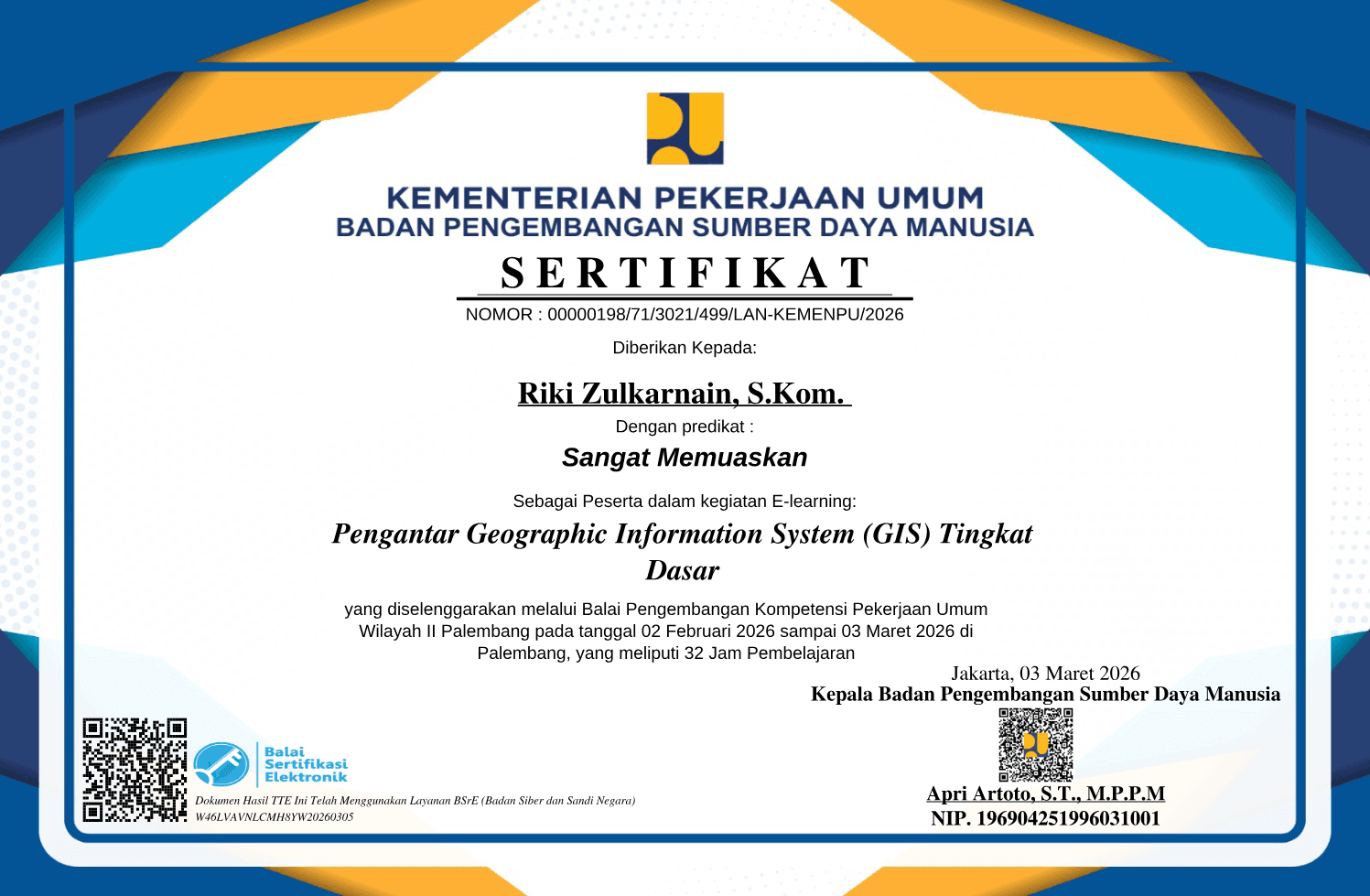 Pengantar Geographic Information System (GIS)