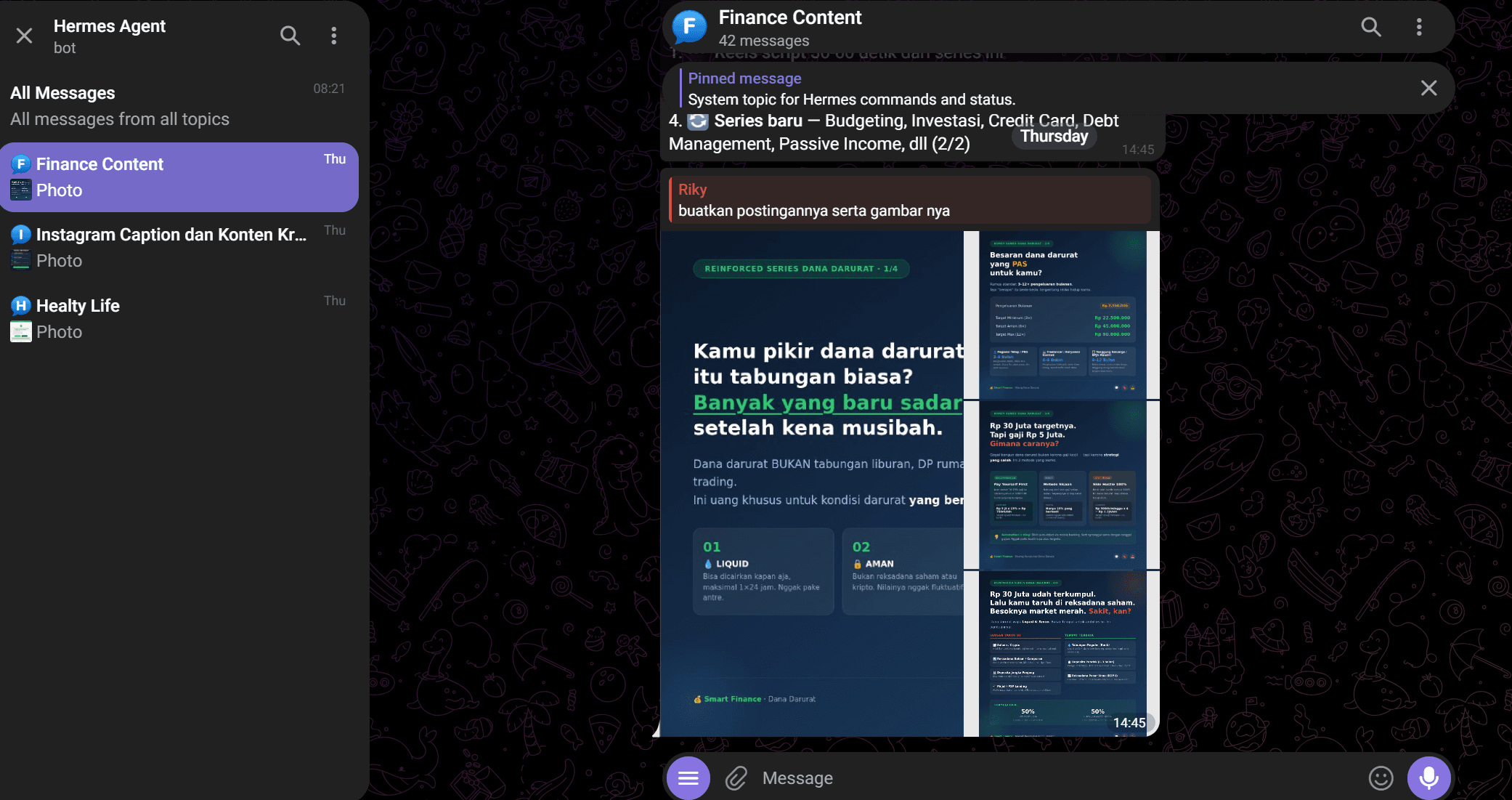 Hermes — AI Content Automation Agent