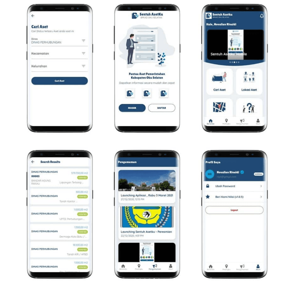 SentuhAsetku — Asset Monitoring