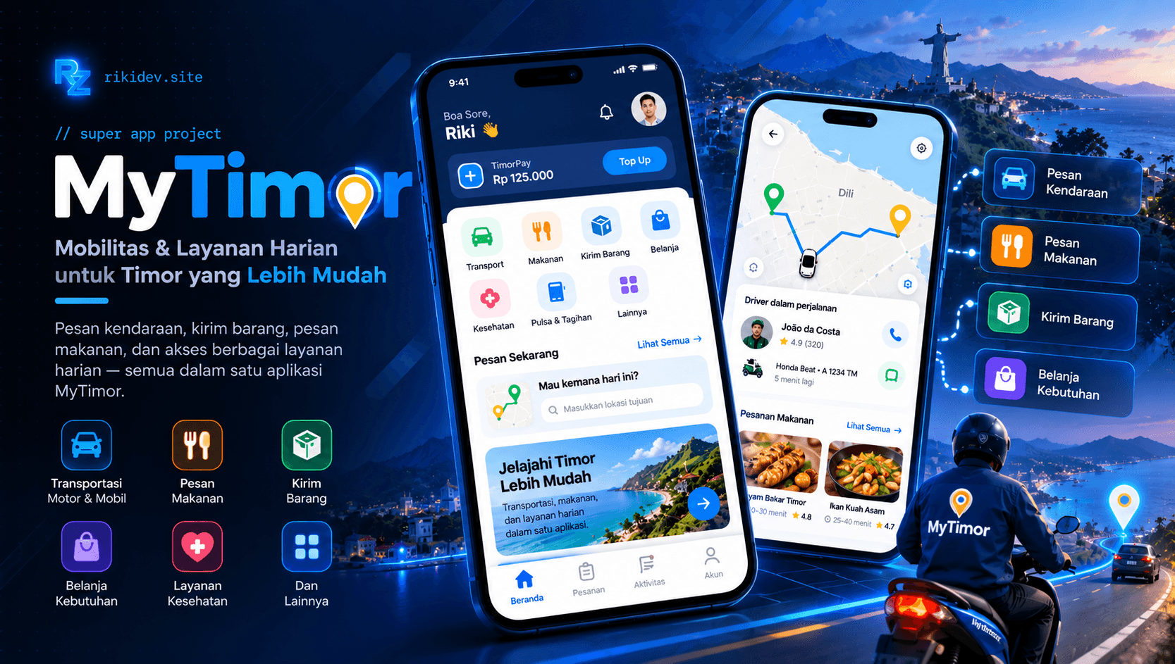 MyTimor — Online Transportation